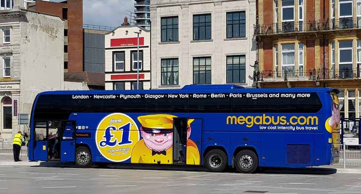 Megabus Volvo B11RT Plaxton Elite-i Portsmouth